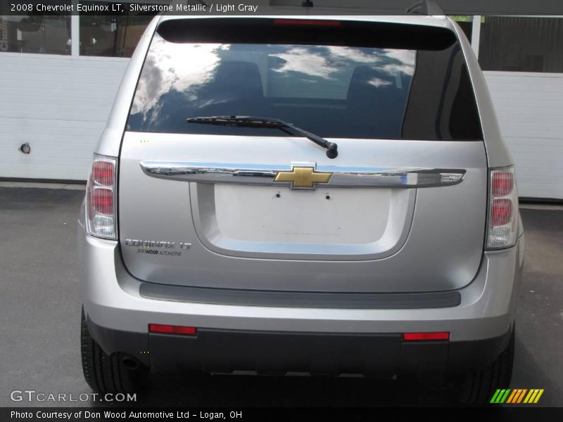 Silverstone Metallic / Light Gray 2008 Chevrolet Equinox LT