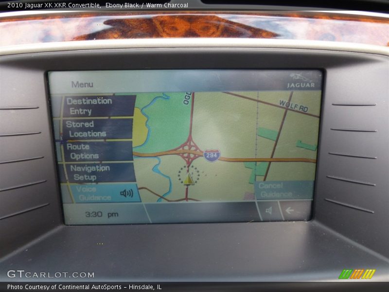 Ebony Black / Warm Charcoal 2010 Jaguar XK XKR Convertible