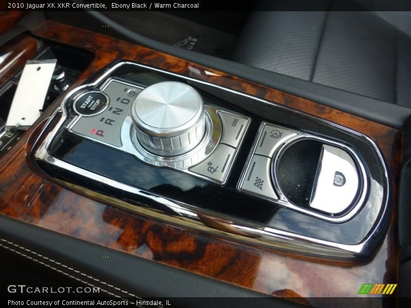 Ebony Black / Warm Charcoal 2010 Jaguar XK XKR Convertible