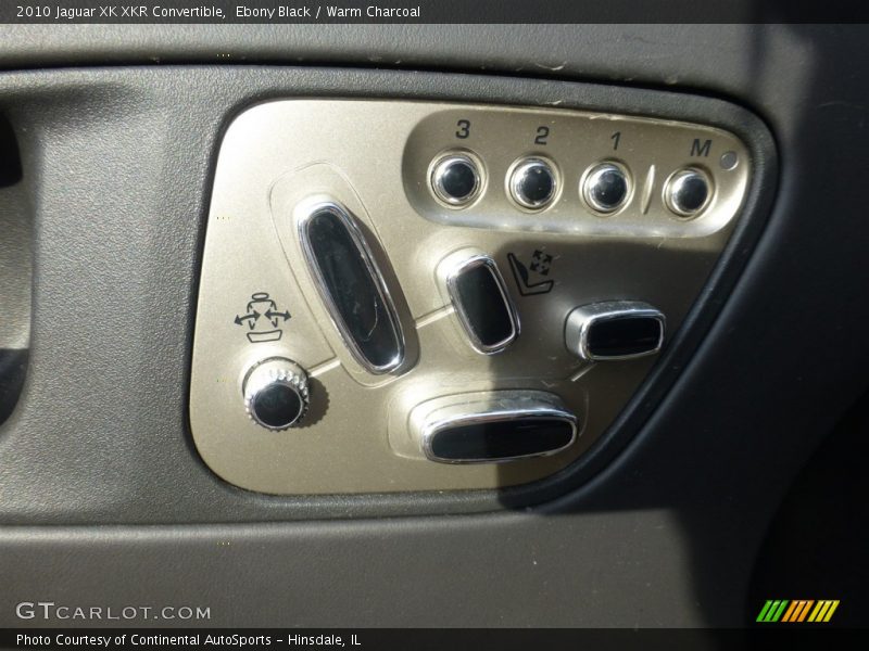 Ebony Black / Warm Charcoal 2010 Jaguar XK XKR Convertible