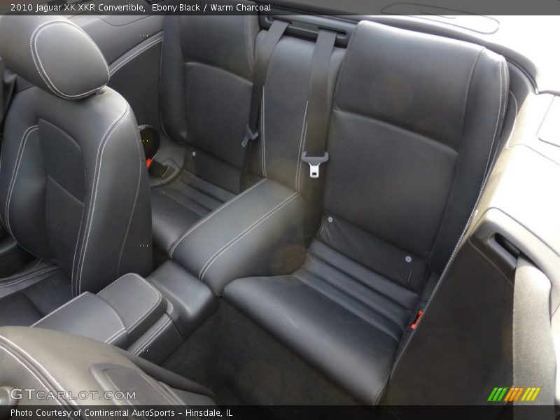 Ebony Black / Warm Charcoal 2010 Jaguar XK XKR Convertible