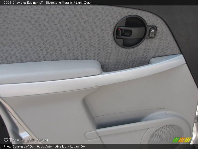 Silverstone Metallic / Light Gray 2008 Chevrolet Equinox LT