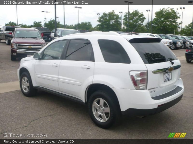 Summit White / Light Gray 2008 Chevrolet Equinox LT AWD