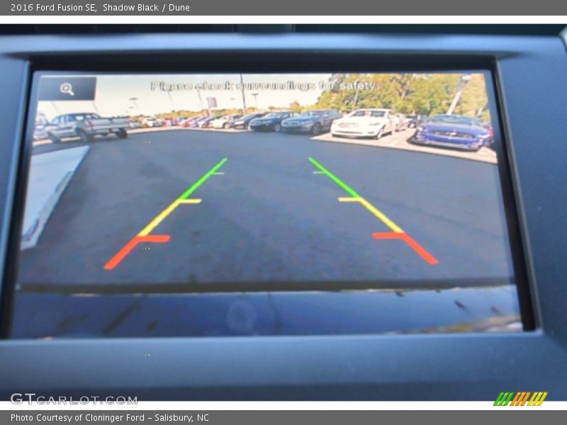 Shadow Black / Dune 2016 Ford Fusion SE