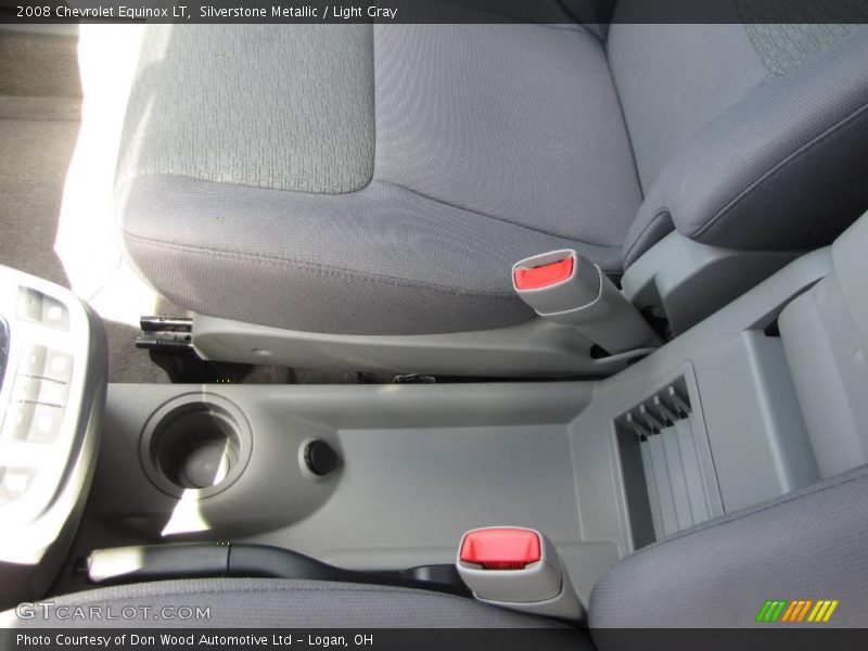 Silverstone Metallic / Light Gray 2008 Chevrolet Equinox LT