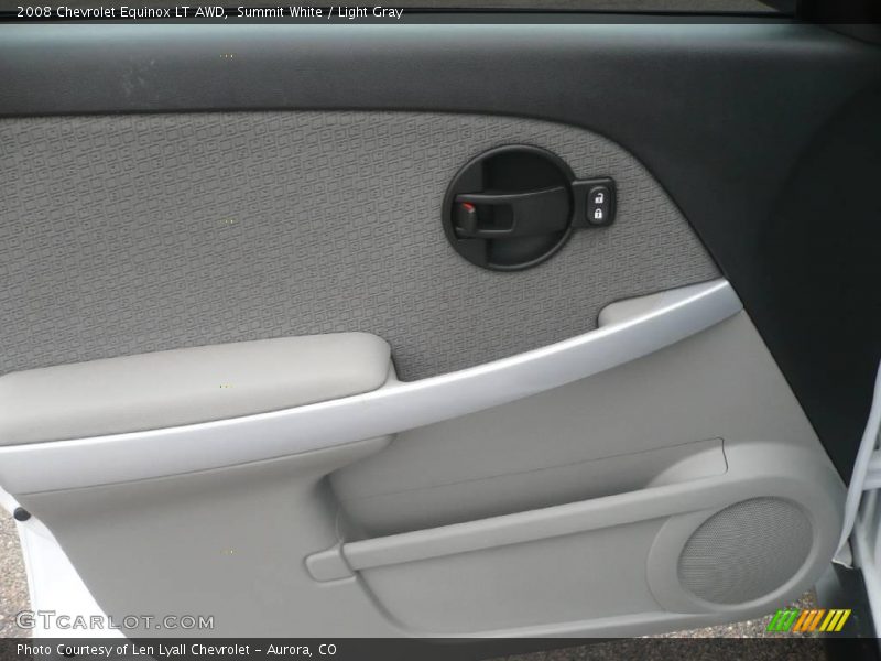 Summit White / Light Gray 2008 Chevrolet Equinox LT AWD