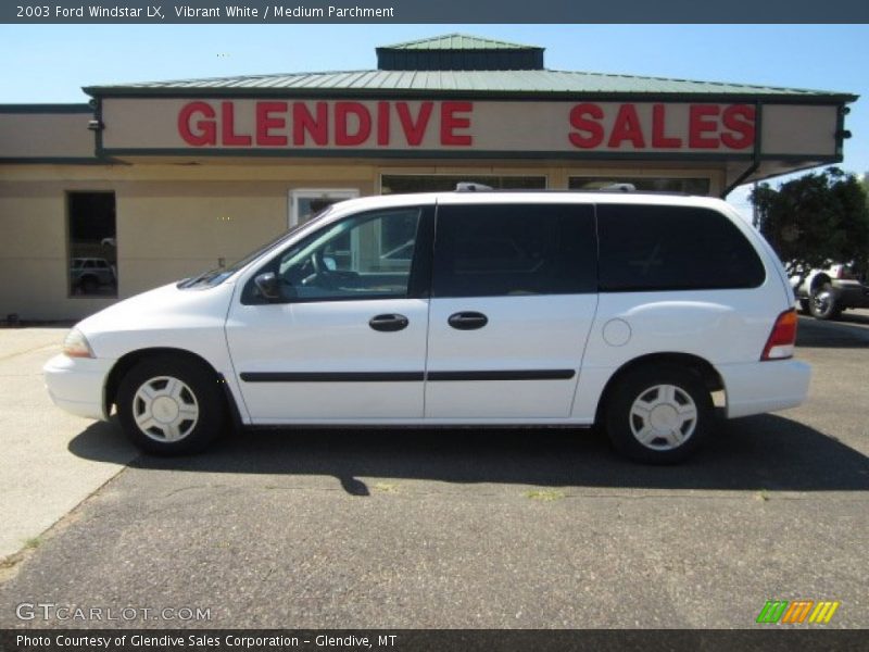 Vibrant White / Medium Parchment 2003 Ford Windstar LX