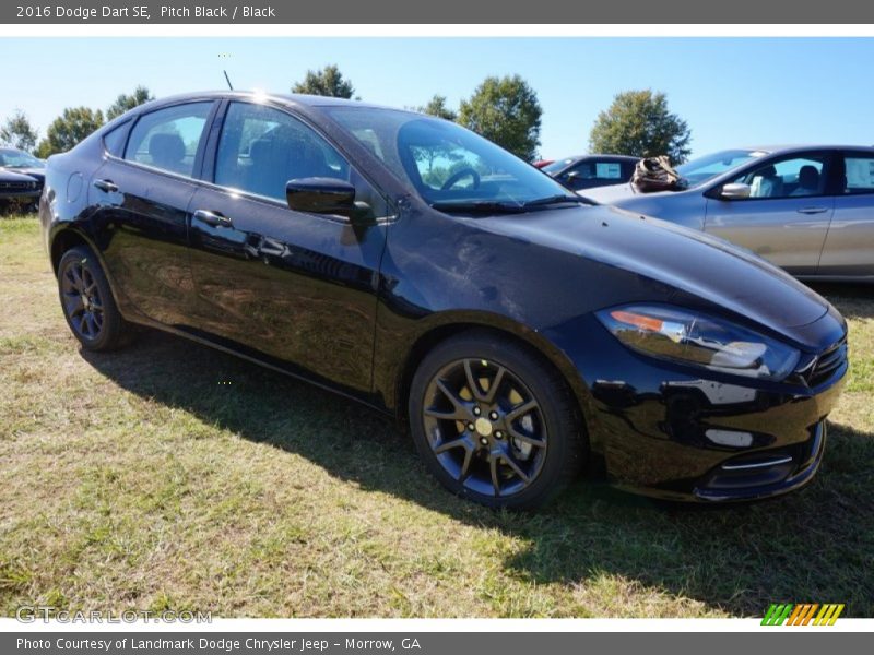 Pitch Black / Black 2016 Dodge Dart SE