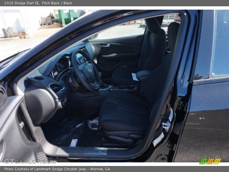 Pitch Black / Black 2016 Dodge Dart SE