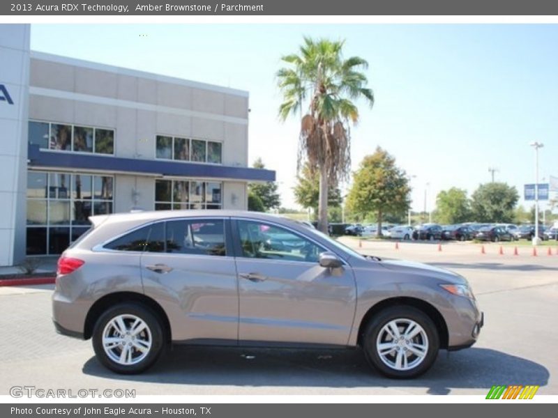 Amber Brownstone / Parchment 2013 Acura RDX Technology