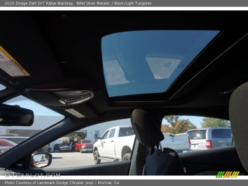 Billet Silver Metallic / Black/Light Tungsten 2016 Dodge Dart SXT Rallye Blacktop