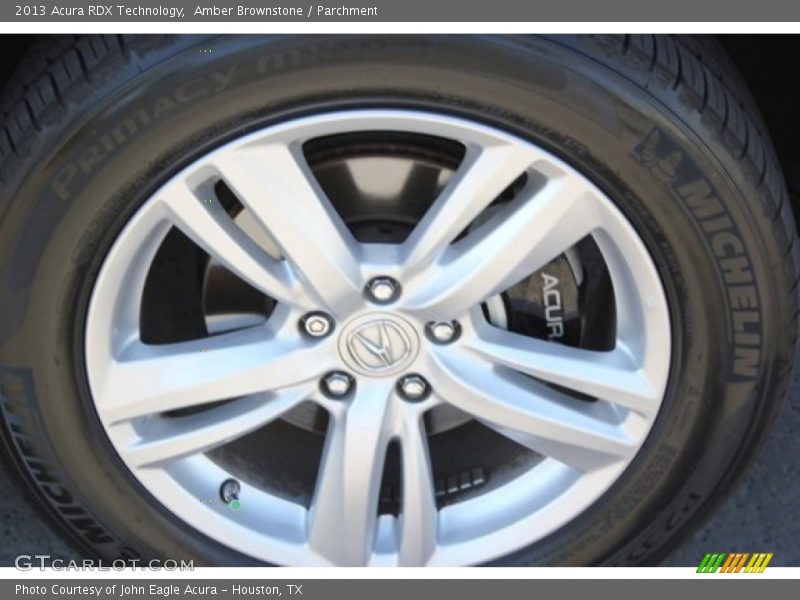 Amber Brownstone / Parchment 2013 Acura RDX Technology
