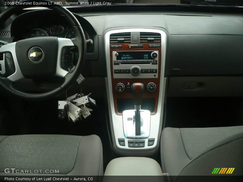 Summit White / Light Gray 2008 Chevrolet Equinox LT AWD