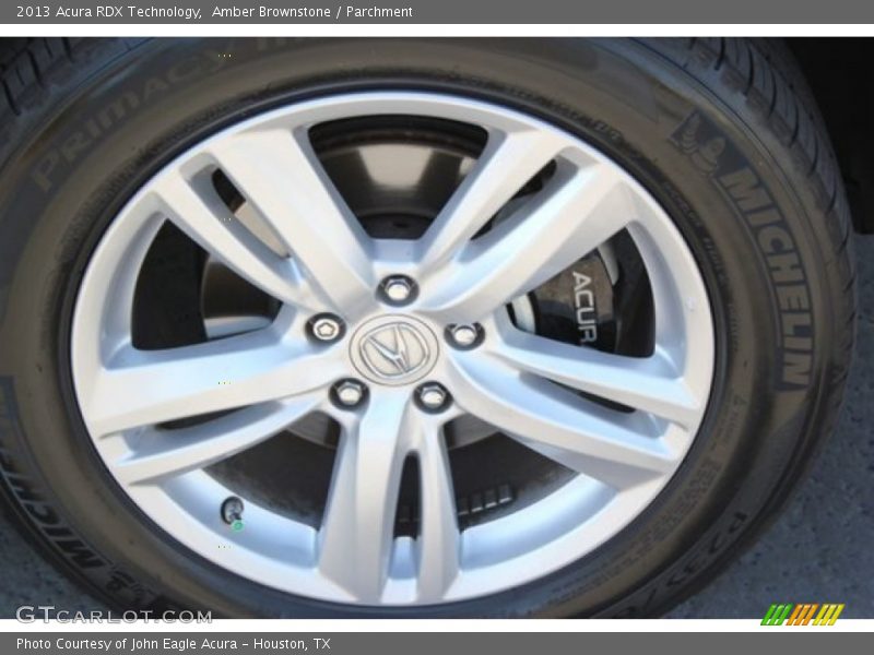 Amber Brownstone / Parchment 2013 Acura RDX Technology