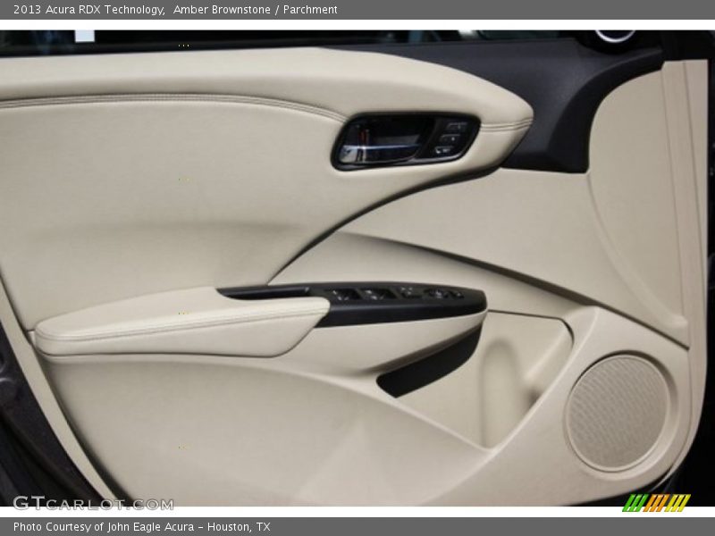 Amber Brownstone / Parchment 2013 Acura RDX Technology