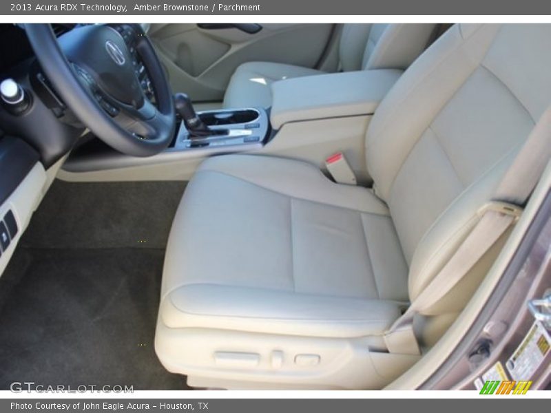 Amber Brownstone / Parchment 2013 Acura RDX Technology
