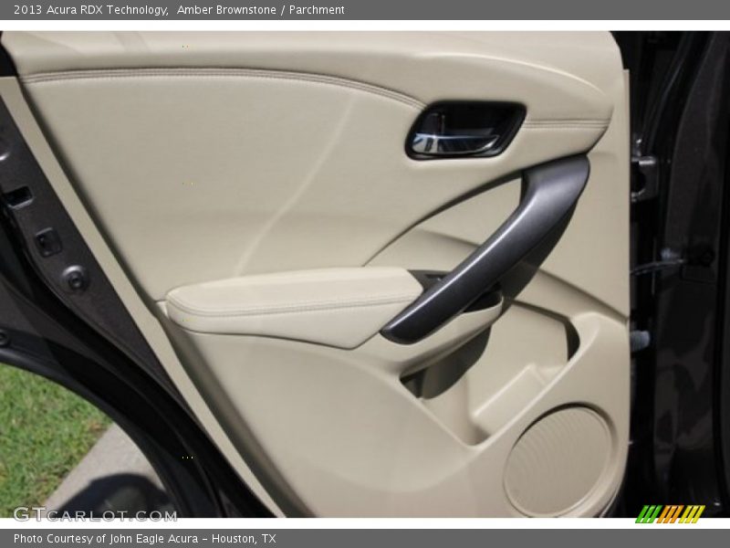 Amber Brownstone / Parchment 2013 Acura RDX Technology