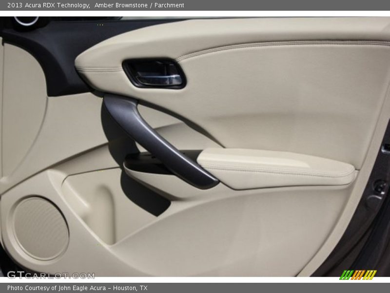 Amber Brownstone / Parchment 2013 Acura RDX Technology