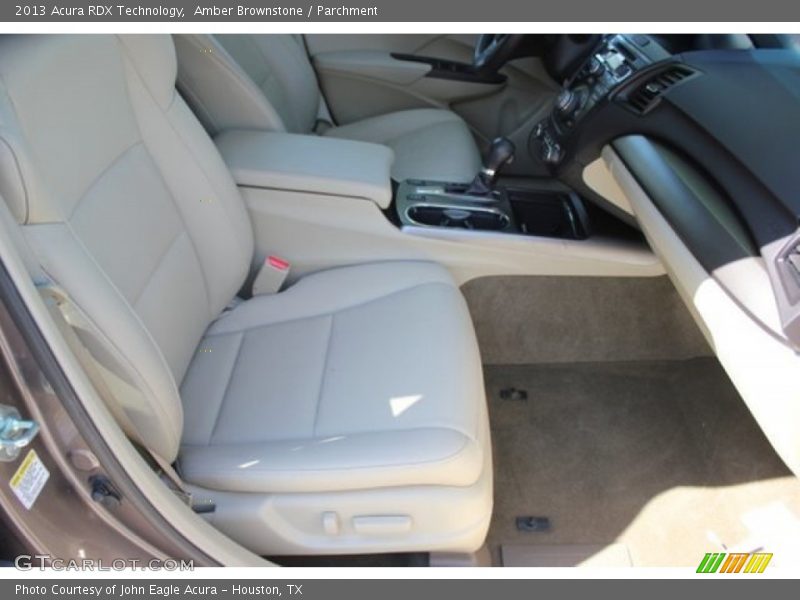 Amber Brownstone / Parchment 2013 Acura RDX Technology