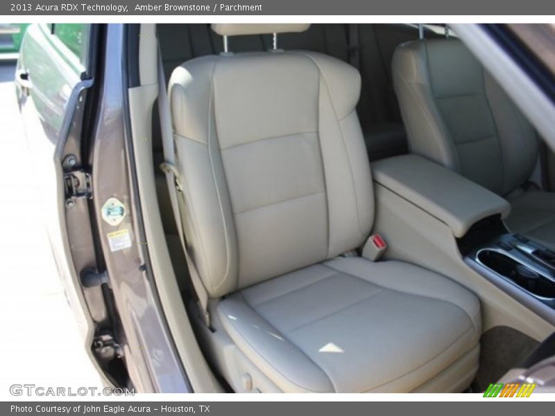 Amber Brownstone / Parchment 2013 Acura RDX Technology