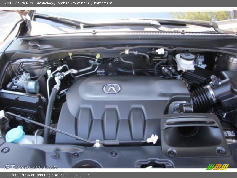 Amber Brownstone / Parchment 2013 Acura RDX Technology