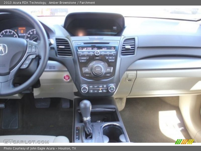 Amber Brownstone / Parchment 2013 Acura RDX Technology