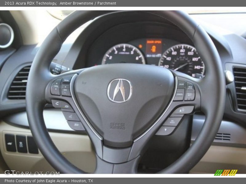 Amber Brownstone / Parchment 2013 Acura RDX Technology