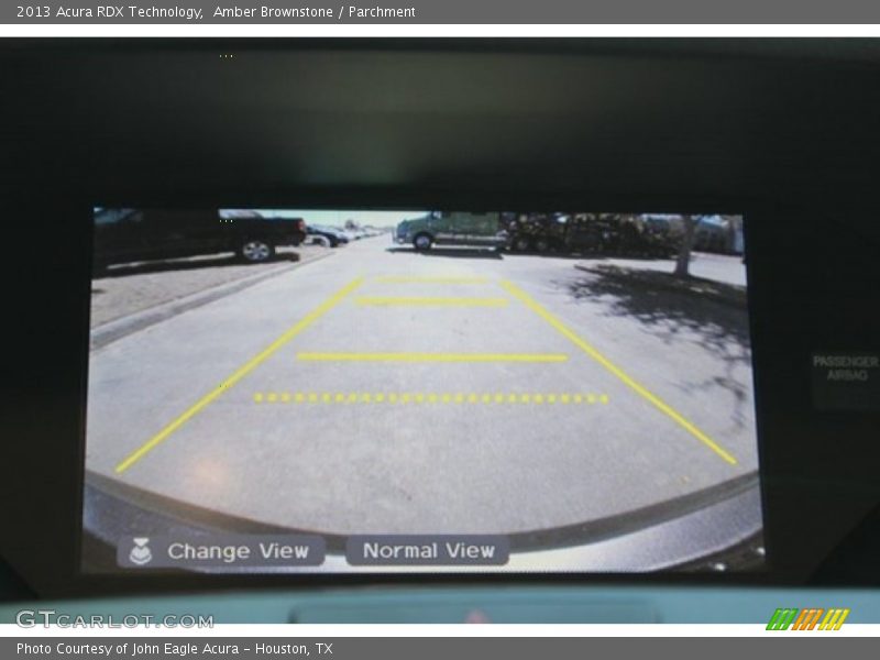 Amber Brownstone / Parchment 2013 Acura RDX Technology
