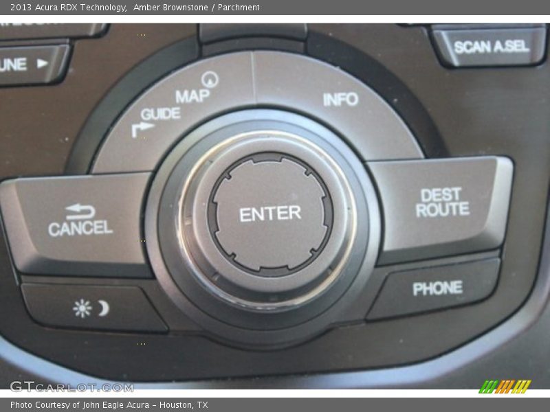 Amber Brownstone / Parchment 2013 Acura RDX Technology