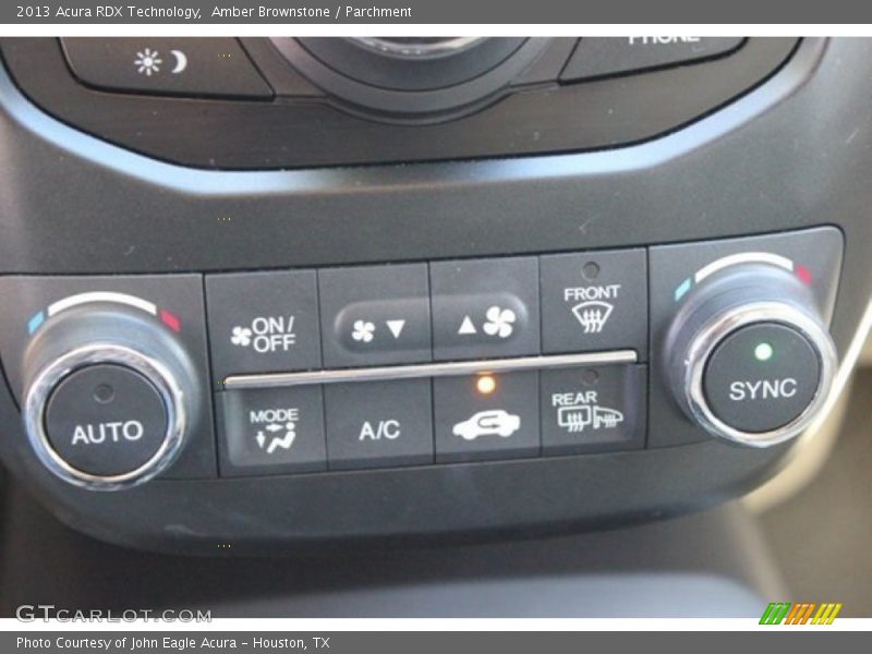 Amber Brownstone / Parchment 2013 Acura RDX Technology