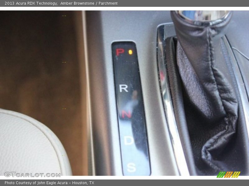 Amber Brownstone / Parchment 2013 Acura RDX Technology
