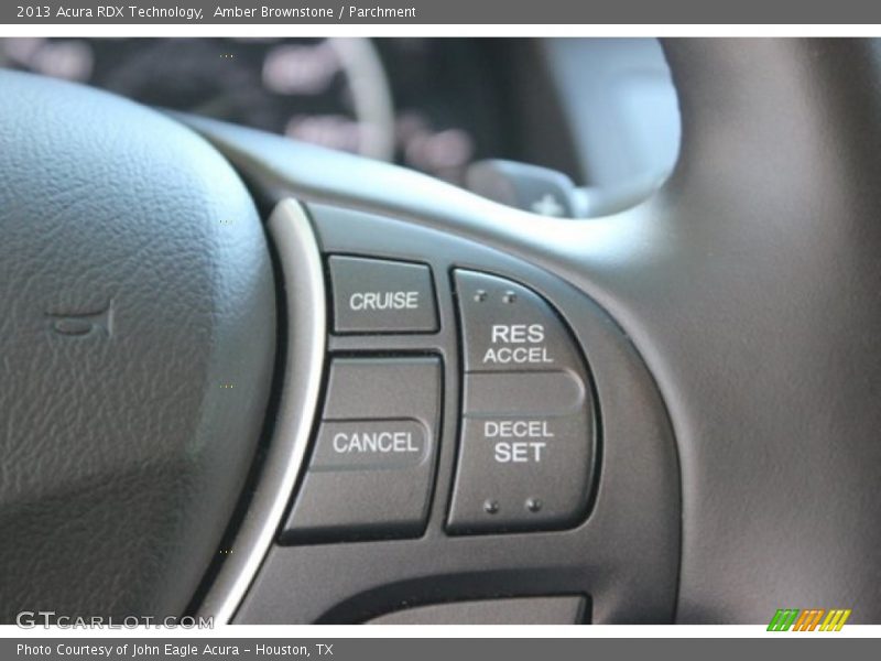 Amber Brownstone / Parchment 2013 Acura RDX Technology
