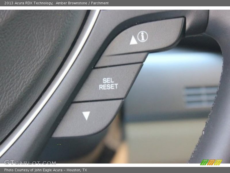 Amber Brownstone / Parchment 2013 Acura RDX Technology