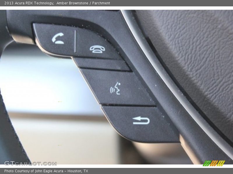 Amber Brownstone / Parchment 2013 Acura RDX Technology