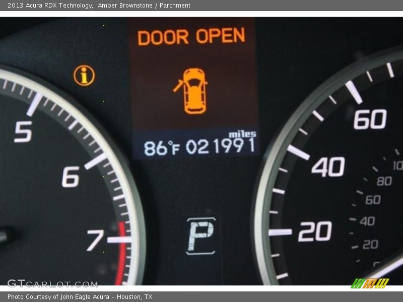 Amber Brownstone / Parchment 2013 Acura RDX Technology