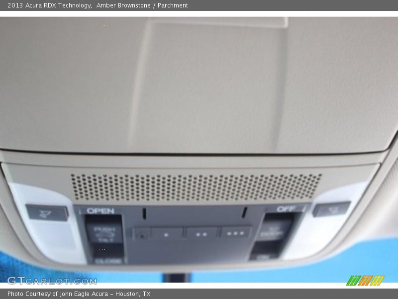 Amber Brownstone / Parchment 2013 Acura RDX Technology