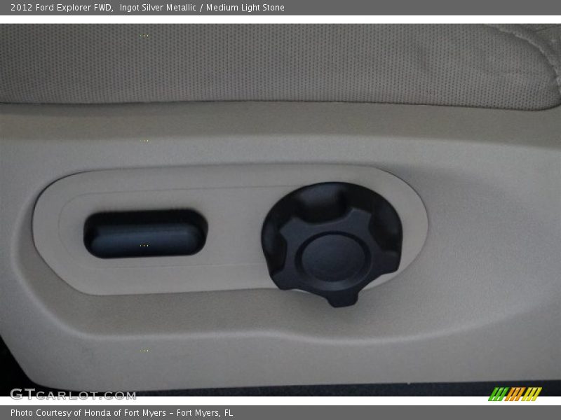 Ingot Silver Metallic / Medium Light Stone 2012 Ford Explorer FWD