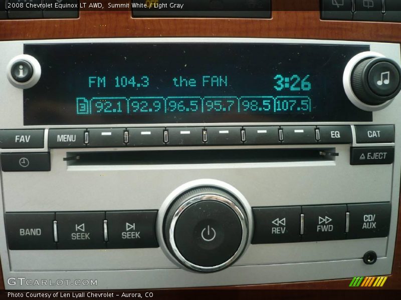 Summit White / Light Gray 2008 Chevrolet Equinox LT AWD
