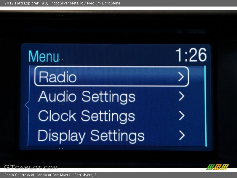 Ingot Silver Metallic / Medium Light Stone 2012 Ford Explorer FWD