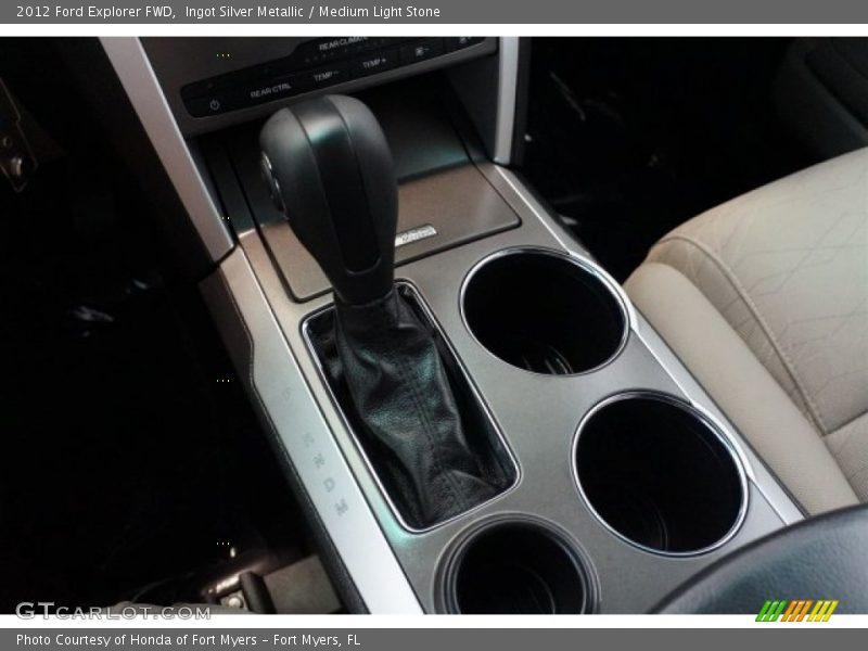 Ingot Silver Metallic / Medium Light Stone 2012 Ford Explorer FWD