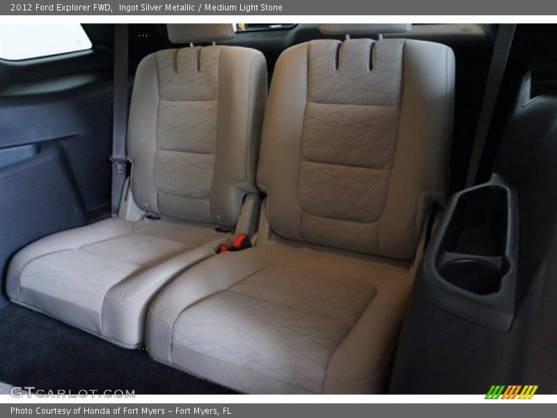 Ingot Silver Metallic / Medium Light Stone 2012 Ford Explorer FWD