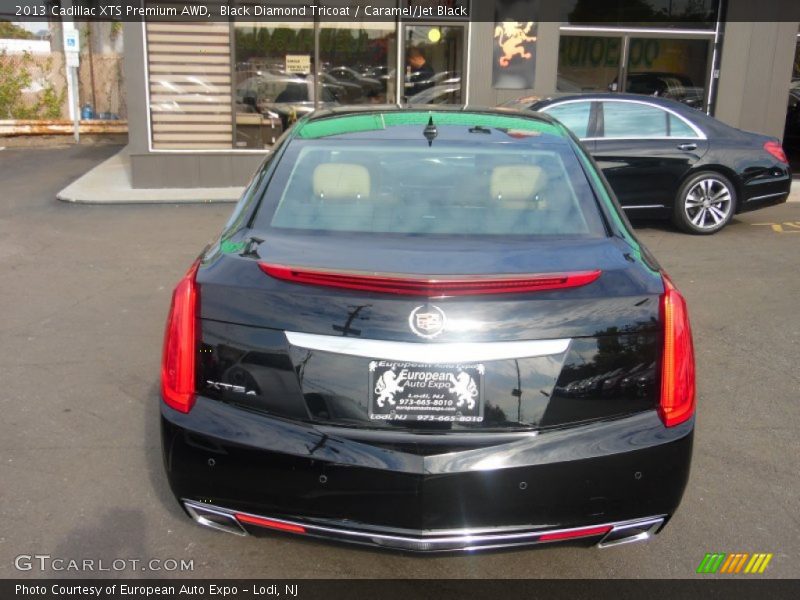 Black Diamond Tricoat / Caramel/Jet Black 2013 Cadillac XTS Premium AWD