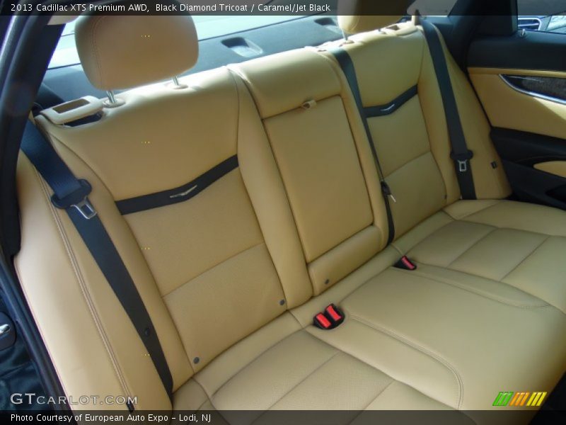 Black Diamond Tricoat / Caramel/Jet Black 2013 Cadillac XTS Premium AWD