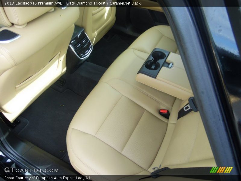 Black Diamond Tricoat / Caramel/Jet Black 2013 Cadillac XTS Premium AWD