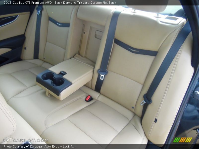Black Diamond Tricoat / Caramel/Jet Black 2013 Cadillac XTS Premium AWD