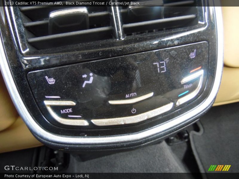 Black Diamond Tricoat / Caramel/Jet Black 2013 Cadillac XTS Premium AWD