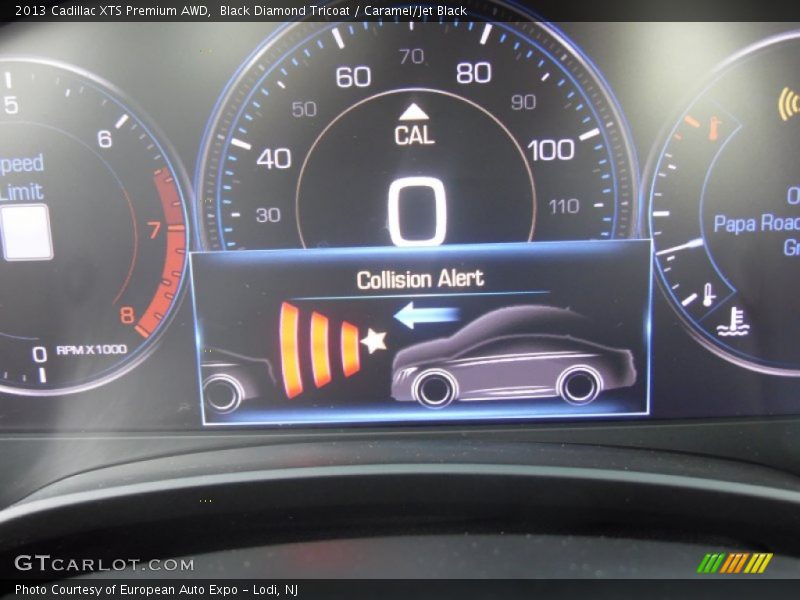 Black Diamond Tricoat / Caramel/Jet Black 2013 Cadillac XTS Premium AWD
