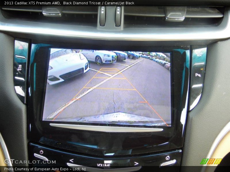 Black Diamond Tricoat / Caramel/Jet Black 2013 Cadillac XTS Premium AWD