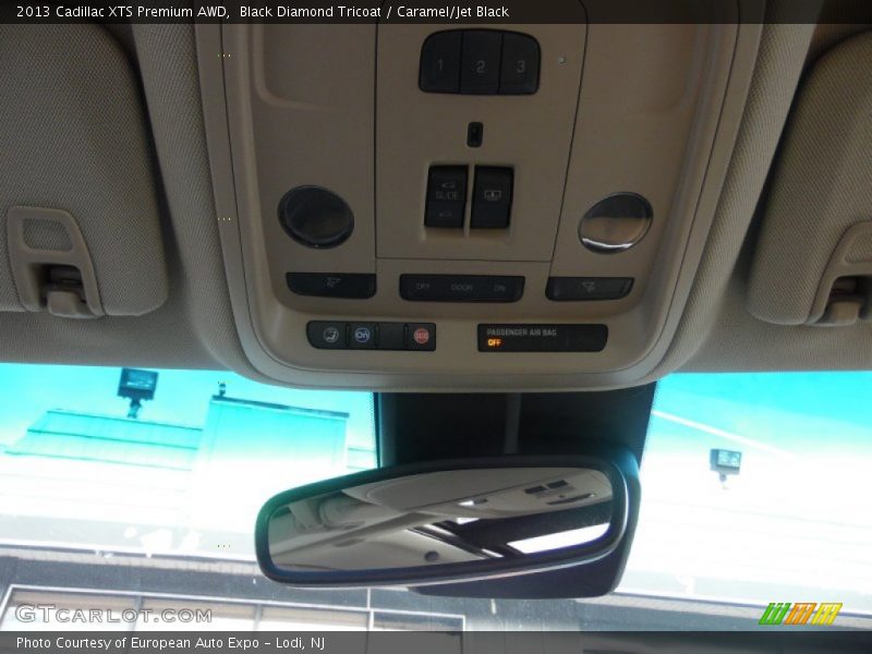 Black Diamond Tricoat / Caramel/Jet Black 2013 Cadillac XTS Premium AWD