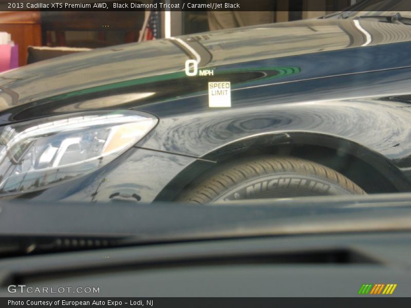 Black Diamond Tricoat / Caramel/Jet Black 2013 Cadillac XTS Premium AWD